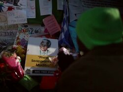 Focus Surrounds The Hospital Where Nelson Mandela's Condition Is Said To Be Critical Stock Footage