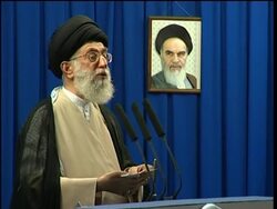 coverage of Khamenei's speech, warning to protesters News Clip