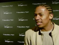 Pink BlackBerry Pearl(tm) smartphone launch party Stock Footage