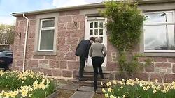 Theresa May Door-to-Door Canvassing in Aberdeen - No Answer News Clip