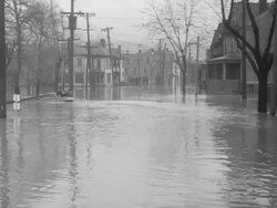 Flooding in the Ohio Valley Stock Footage