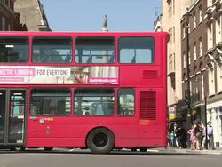 Trafalgar Square, Olympic London General Views on July 21, 2012 in London, England (Footage by Getty Images) Stock Footage