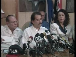 NICARAGUA: SANDINISTA LEADER DANIEL ORTEGA ATTACKS GOVERNMENT Instructional Video