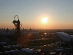 TIME LAPSE: Olympic Opening Ceremony Stock Footage