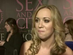 DVD Launch Party for Sex and the City The Movie Extended Cut Stock Footage