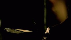 A heretic rocks back and forth with a palette in a reenactment of the Inquisition. Stock Footage