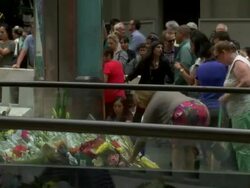 People Pay Respects for Victims Held at Lindt Cafe in Sydney Seige News Clip