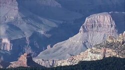 Flight With Reveal From South Side Of Grand Canyon  - Aerial View - Arizona,  Coconino County,  United States Stock Footage
