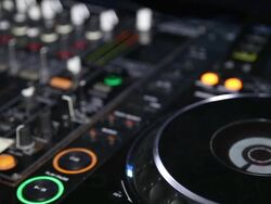 DJ night Stock Footage