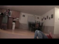 Karen Snyder Is Scared Stiff Stock Footage