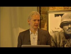 Wikileaks press conference News Clip