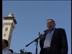 West Bank - Jewish Settlers Celebrate News Clip