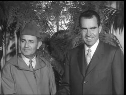 RICHARD NIXON AND THE KING OF MOROCCO News Clip