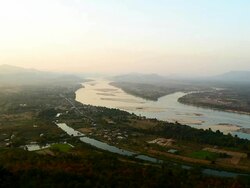 Pha Tak Sua Twilight Stock Footage