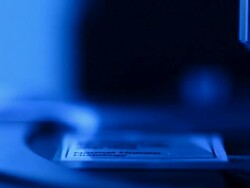 Close-up of Microscope Stock Footage