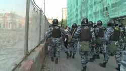 CLEAN : File images/protest: Russia sentences anti News Clip