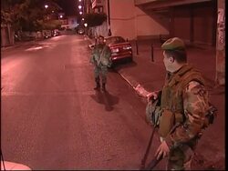 Empty streets in Beirut as curfew is imposed News Clip