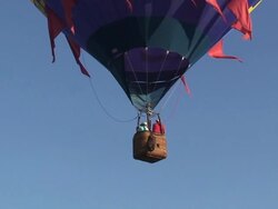 Hot Air Balloon Stock Footage