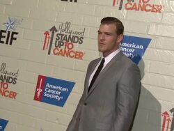 Alan Ritchson at Hollywood Stands Up To Cancer Stock Footage