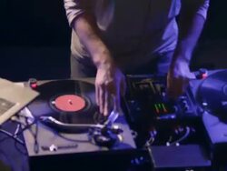 DJ at work Stock Footage