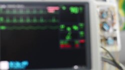 Vital signs Alert Stock Footage