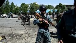 CLEAN : Suicide blast hits Kabul as Taliban wage bloody offensive News Clip