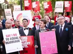 Gay Marriage Bill Debated Stock Footage