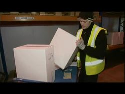 Pandemrix swine flu vaccine warehouse  News Clip