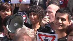 Thousands call for resignation of President Saakashvili News Clip