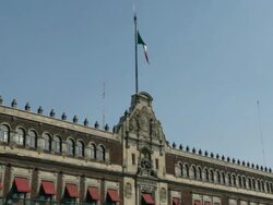 El Palacio Nacional Stock Footage