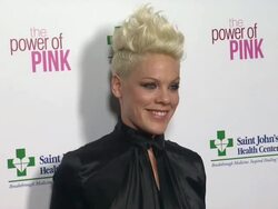 Pink at St. John's Health Center's Power Of Pink Benefiting The Margie Petersen Breast Center Stock Footage