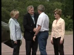 Afghanistan, Kosovo, missile defence on agenda as Bush meets with NATO chief Instructional Video