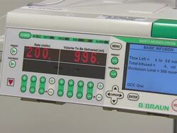 Chemotherapy IV Machine Stock Footage