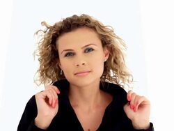 Beautiful blonde Stock Footage