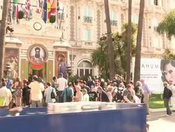 The Dictator Press Stunt: 65th Cannes Film Festival (Footage by WireImage Video/Getty Images) Stock Footage
