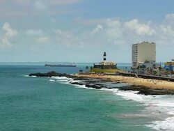 Salvador de Bahia Beach Stock Footage