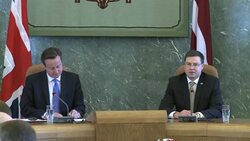 CLEAN : Cameron vows to defend UK banks News Clip