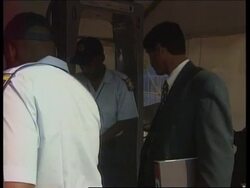 Security preps for UN Durban racism conference. News Clip