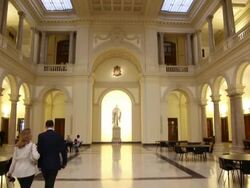 ATMOSPHERE - Pontifical Gregorian University on June 06, 2013 in Rome, Italy. (Footage by Giulio Origlia/Getty Images) Stock Footage