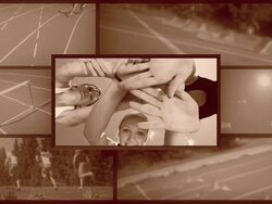 HD MONTAGE: Female Athletics Stock Footage