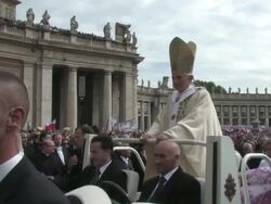 The Beatification of Pope John Paul II Stock Footage