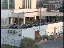 King Abdullah visits site of bomb blast News Clip