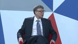 Bill Gates launches Global Citizen initiative at Facebook in London News Clip