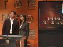 2005 Screen Actors Guild SAG Awards Nominations Announcements Stock Footage