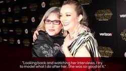 Billie Lourd Speaks Out on Life After Losing Carrie Fisher & Debbie Reynolds | THR News News Clip