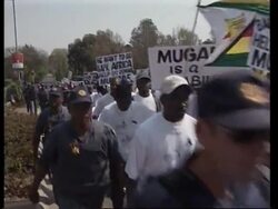 Earth Summit demonstrations News Clip