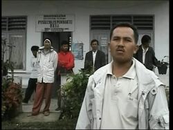 Reax from town where human-to-human transmission of virus feared News Clip