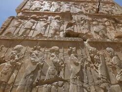 MS TU Shot of Persepolis, World Heritage / Shiraz, Fars Province, Iran  Stock Footage