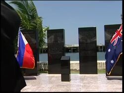 Memorial service for Australian WW2 prisoners of war News Clip