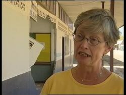 Carol Bellamy visits children in school News Clip